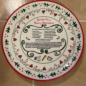 VTG Christmas Plater